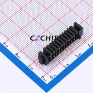 GT-BTR20010-0650A-002A Blade/Spring Contact Battery Connector Bent Lead Through Hole,P=2mm Blade Contact Type (Female) 2mm 10P - Product Image 1