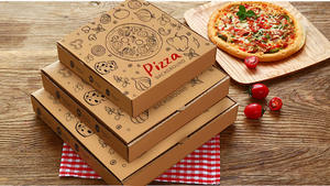 Grosir Desain Kustom Dicetak Kemasan Massal Kotak Pizza Murah 33x33 - Product Image 3