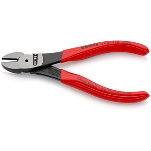 KNIPEX 74 01 140 SB คีมตัดข้างสำหรับช่าง "แบบแข็งแรง" เคลือบด้วยเรซินสังเคราะห์สีดำ 140 มม. - Product Image 2