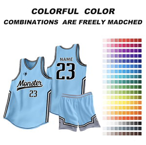 Shorts de basket-ball personnalisés AOYUN, uniformes imprimés en tissu Spandex/Coton, vente en gros, impression par sublimation pour équipe, tissu respirant - Product Image 5