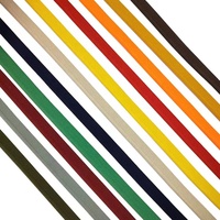 Cordon et ruban de tuyauterie durables en polyester 100% élastique de 10mm de haut pour la décoration intérieure