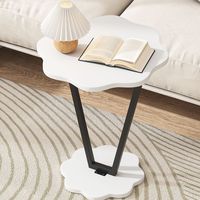 Mini table de bout d'armoire minimaliste moderne de style nordique pour les étagères de rangement du salon