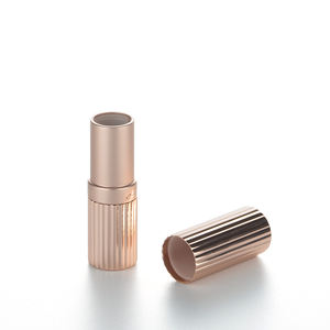Sampel kecantikan EU Gratis aluminium kosong emas mawar kemasan Lip Balm wadah lipstik Case Rose Gold tabung lipstik - Product Image 4