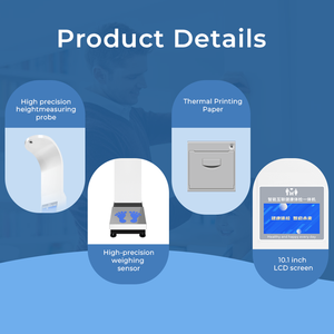 अस्पताल का उपयोग मानव शरीर को अनुकूलित इलेक्ट्रॉनिक ऊंचाई और वजन पैमाने अल्ट्रासोनिक बीम शरीर के ऊंचाई वजन पैमाने - Product Image 6
