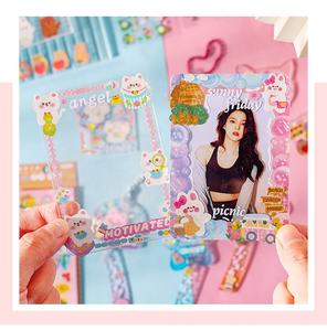 Autocollants décoratifs de <span class=keywords><strong>voyage</strong></span> avec animaux de dessin animé, étiquette <span class=keywords><strong>Scrapbooking</strong></span>, mignon, pour manuel, agenda, agenda, 10 pièces - Product Image 4