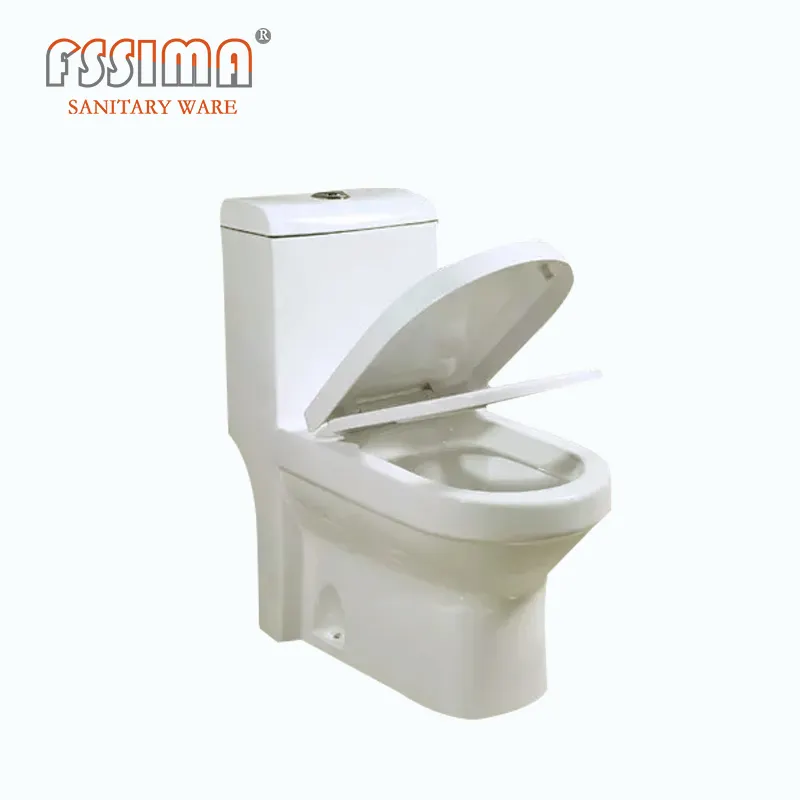 Wholesale Price Extra Height Rimfree Sanitary Ware Anti Vandal White Ceramic 1 Piece Toilet Bowl