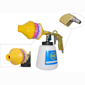 Tornado Cleaning Gun <b>Car</b> <b>Washer</b> Yellow Nozzle Foam Gun Aluminum Alloy Handle Stainless Steel Parts - Product Image 3