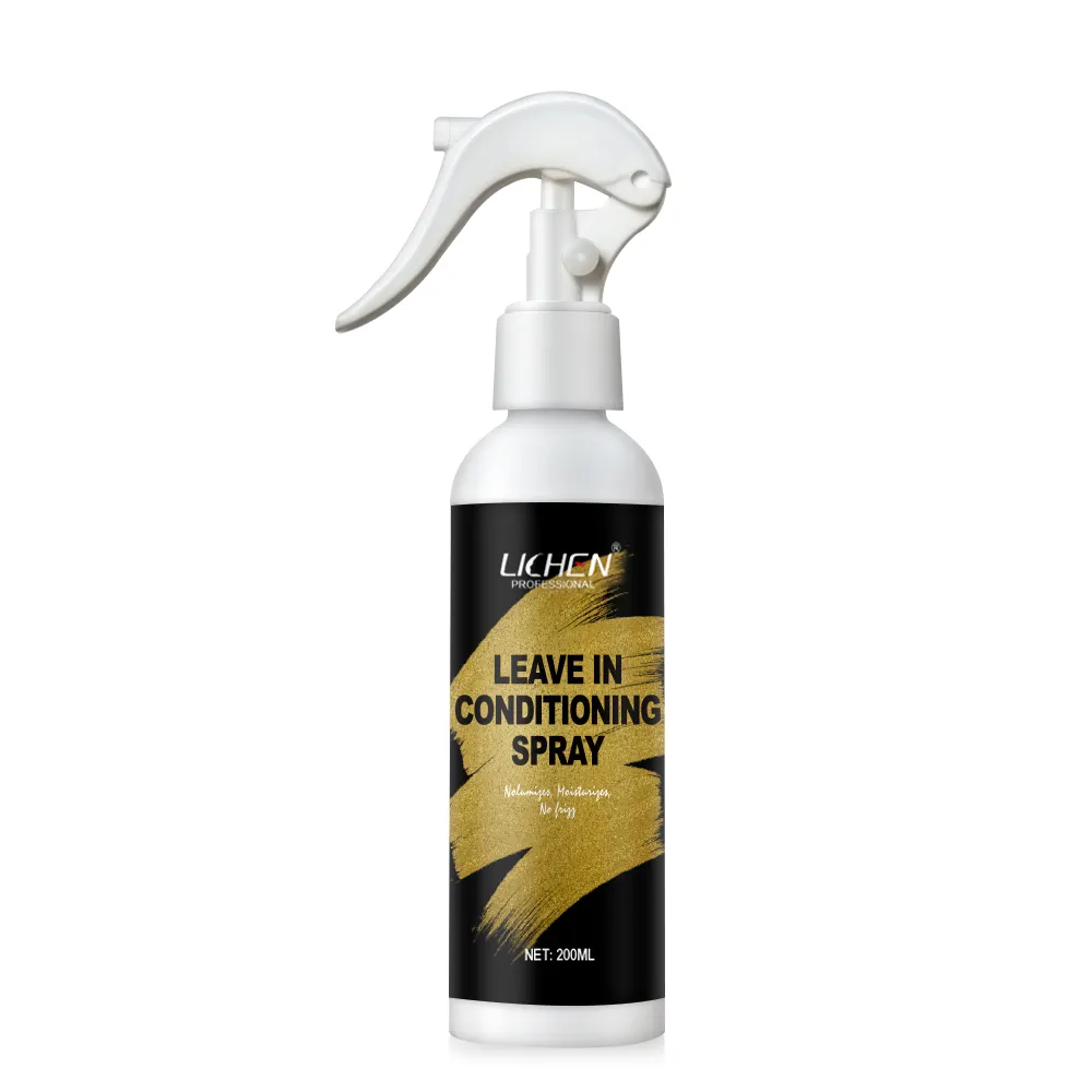 Diepe Hydraterende Private Label Ontklitter Laat In Conditioner Spray Voor Krullend Haar Locs