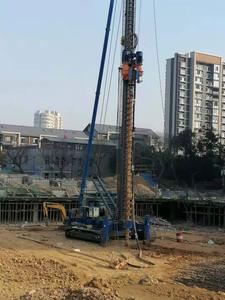 Mesin Pengebor Tiang Pancang Beton JOVE JZL120, Mesin Bor Auger Panjang, Rig Pengeboran CFA, Motor, Sasis Beroda untuk Penyangga Tiang Pancang Beton - Product Image 6