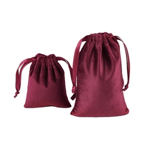 Sac cadeau en velours sur mesure avec cordon de serrage, estampage à chaud or/argent pour le rangement de objets de collection, sac anti-poussière, pochette à bijoux - Product Image 1