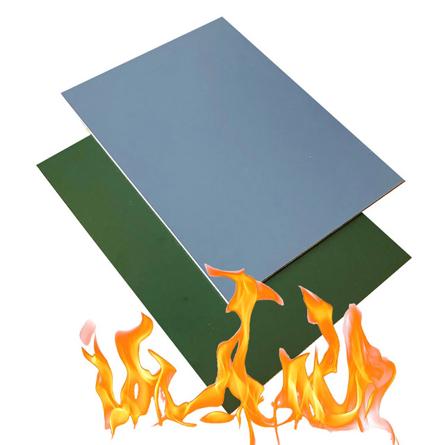 Fireproof Rated Alucobond 3mm 4mm Aluminium ACP Sheet ACM Board Sign Building Exterior Wall Cladding Aluminum Composite Panel