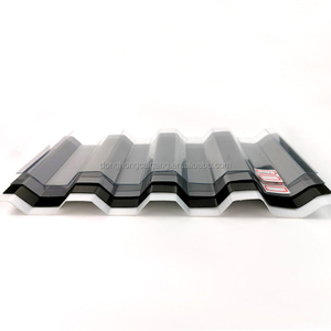 Panneaux de toiture en <span class=keywords><strong>polycarbonate</strong></span> transparent UV à prix d'usine / Plaques en PC rigide transparent ondulé - Product Image 6