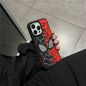 Moda Cool Marvel Cartoon <span class=keywords><strong>Spider</strong></span> <span class=keywords><strong>Man</strong></span> custodia per telefono antiurto Anti-perso custodia per telefono per Iphone 16 17 Pro Max Iphone 14 15 Plus - Product Image 4