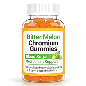 Suplemento Herbal de Marca Privada OEM ODM, Suministro a Granel, Gomitas de Péptido de Melón Amargo + Cromo - Product Image 1