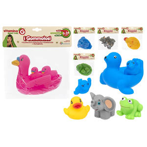 VITAMINA G - GUMMY FAMILY ANIMALS 3 PEZZI ASSORTITI - Product Image 1