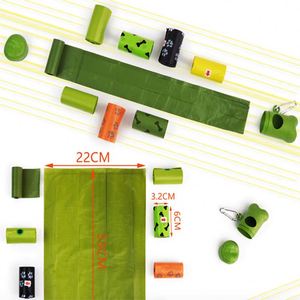 Sacs à déjections canines imprimés en PLA biodégradable et compostable, respectueux de l'environnement, pour l'élimination des déchets d'animaux - Product Image 3