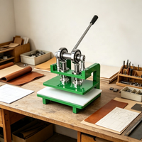 Petite presse manuelle, machine de découpe à l'emporte-pièce manuelle pour tissu et cuir