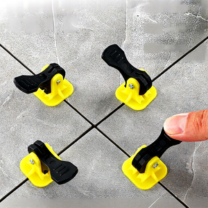 Langrui Self-adhesive <b>Tile</b> <b>Leveling</b> System Press Type Reusable Floor <b>Tile</b> Laying Clips - Product Image 1