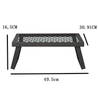 Kit de barbecue pliable portable d'extérieur Yinan ODM OEM personnalisé en tôle emboutie et découpée au laser