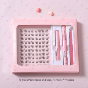 Nouveau Kit de Cils en Grappes Volume <span class=keywords><strong>Manga</strong></span> Anime Style Féerique Effilé – Collections pour Maquilleurs Professionnels - Product Image 5