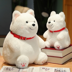 <span class=keywords><strong>Chien</strong></span> en peluche super doux Bichon frisé Peluche Cadeau Décorations de fête Cadeaux d'<span class=keywords><strong>anniversaire</strong></span> PP Coton Soulagement du stress OPP Sac Emballage - Product Image 4