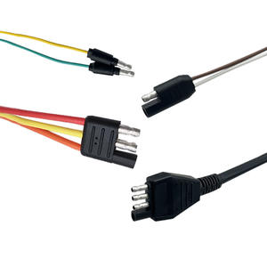 定制 4 针转 6 路测试线电缆组件 多色电气线束，带香蕉插头 - Product Image 4