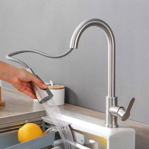 Современный кухонный кран из нержавеющей стали - Product Image 3