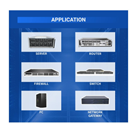 Tarjeta de Red PCIe 1000 Base Intel I210 NIC, Adaptador de Red de Puerto Óptico Único para Servidor