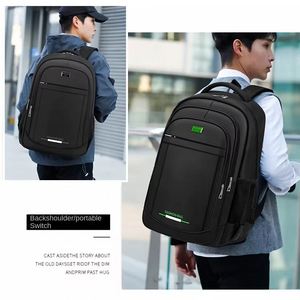 Hot Sale Custom logo Business <b>Large</b> Capacity Waterproof Outdoor Travel <b>Bag</b> Laptop Backpacks Student Back Pack for <b>Men</b> - Product Image 6