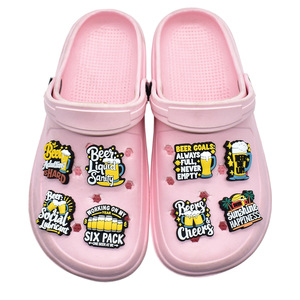 Adornos <span class=keywords><strong>Personalizados</strong></span> para Zapatos del Festival de la Cerveza Oktoberfest con Divertidos Eslóganes, Broches de Jarra de Cerveza para Decoración de Zuecos y Accesorios - Product Image 2