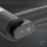 Nouveau pistolet de massage sans fil rechargeable avec moteur sans balais, 5 têtes de massage et contrôle de la minuterie pour un massage profond du corps entier
