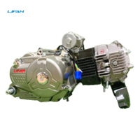Moteur de moto Lifan 125cc haute performance, moteur 4 temps, embrayage automatique électrique, ensemble de moteurs