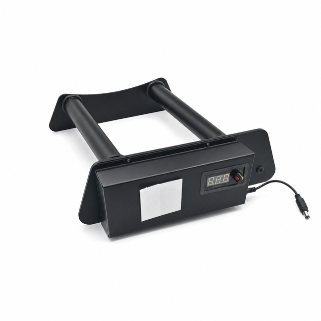 Heavy Duty Metal Motorized Rotating Display Stand Digital Speed Control Double Roller Electric Rotator Product Retail Store