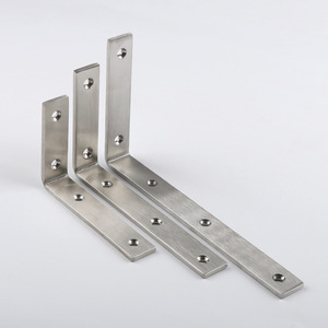 JINNATE Stainless Steel Corner Bracket 5Mm Thickness Wall Mount Shelf Support Standard Size - Product Image 3