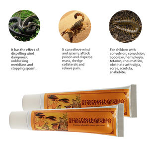 Shaolin <span class=keywords><strong>ginocchio</strong></span> dolore articolare crema cinese estratto di veleno di scorpione artrite reumatoide gesso unguento antidolorifico - Product Image 5