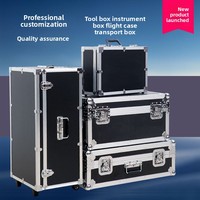 Boîtes en alliage d'aluminium sur mesure, boîtes à outils sur mesure, étuis pour instruments, étuis de transport, valises, transport