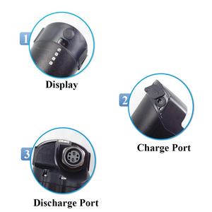 Batería Integrada para Bicicleta Eléctrica Euphree ESPIN <span class=keywords><strong>FLOW</strong></span> Sport Emojo Panther Pro Ampere Deluxe 700C 48V 10.4Ah 14Ah Ampere Hilux X-Trail - Product Image 3