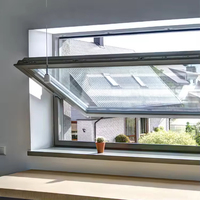 Ventanas Pivotantes de Aleación de Aluminio de Alta Calidad a Precio de Fábrica, Insonorizadas y Resistentes al Viento para Uso en Apartamentos y Hoteles