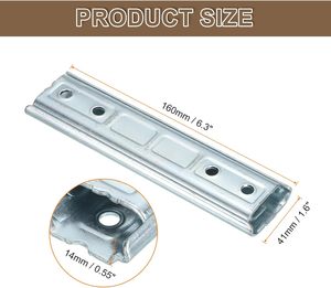 Heavy Duty <b>Sofa</b> Connector, Universal Metal Interlocking Connector for <b>Sofa</b>, <b>Bed</b>, Furniture - Product Image 2
