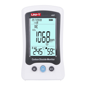 เครื่องวัดก๊าซคาร์บอนไดออกไซด์ UNI-T A37 พร้อมสัญญาณเตือนด้วยเสียง/ภาพสำหรับความเข้มข้นสูง รับประกัน 1 ปี ผลิตจากกวางตุ้ง - Product Image 2