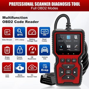 <span class=keywords><strong>OBDII</strong></span>/EOBD V519 ELM327 OBD2 escáner herramienta de diagnóstico de fallas del motor para coches de 12V 1996 + herramienta de lector de código de luz del motor de verificación - Product Image 2