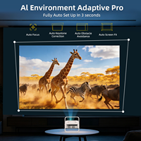 Proyector de Videojuegos para Smart TV, HD 720P, Cine en Casa, 210ANSI, 4K, Láser, Android, Películas, Teléfono, Inalámbrico, Wifi, Digital