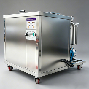 Nettoyeur à ultrasons industriel numérique personnalisé 88L 1200W avec filtre, machine de lavage à ultrasons 40KHz pour pièces automobiles DPF et moteurs - Product Image 2