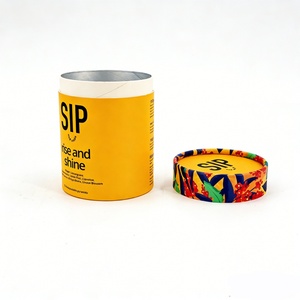 Food Grade Paper Tube Packaging for Candy with Aluminum Foil Paper Cylinder <b>Box</b> Customize Size and Design - Product Image 3