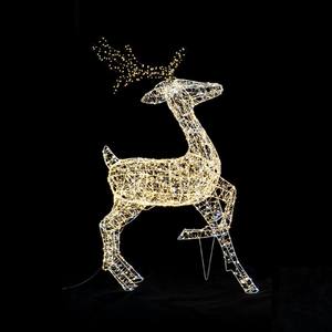 RENARD DE NOËL LUMINEUX 3200 LED BLANC CHAUD 66,5X110CM - Product Image 1
