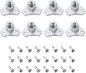 Anschraub bare T-Muttern für Schrauben und Spindel rollen Gewinde einsätze für die Holz bearbeitung - Product Image 3