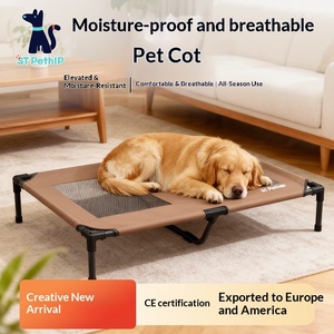 Tempat Tidur Hewan Peliharaan Modern Solid Pet Marching <span class=keywords><strong>Bed</strong></span> untuk Kucing dan Anjing, Universal, Semua Musim, Bernapas, Dapat Dicuci, Mudah Dipasang, Kain Oxford, Pipa Besi - Product Image 5