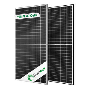 Sunpal 425W-445W Mono PERC Panel Solar 9BB 156 Células Módulo PV de Alta Eficiencia EE. UU. Stock para Sistemas de Energía Solar - Product Image 1