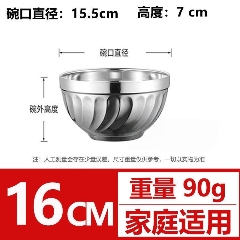 Bols à lys en acier inoxydable [16 cm] - Lot de 10