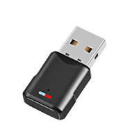 Headphone Audio Game Nirkabel Penerima USB Mini untuk Konsol Game PS5 PS4 Headset PC Adaptor Bluetooth 5.3 Pemancar Audio